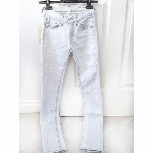 NWT Rag & Bone Skinny Jeans in Bleach Out - Picture 2 of 4